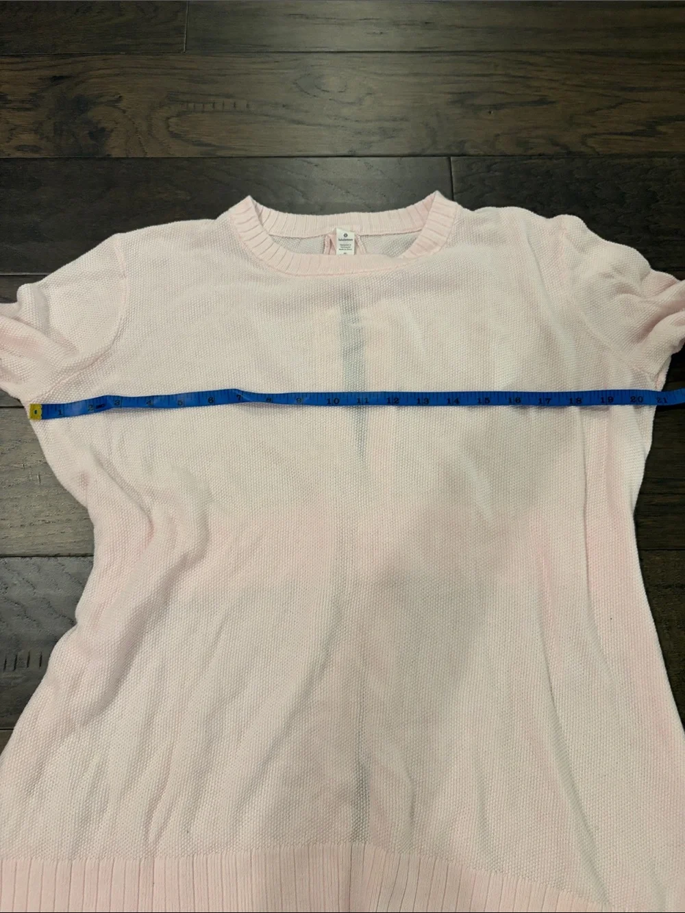 Lululemon Sincerely Yours Lightweight Pink Sweater Sz 10